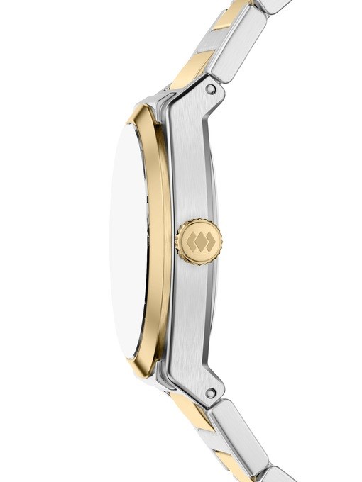 Everett Three-Hand Two-Tone Stainless Steel Watch Everett Three-Hand Two-Tone Stainless Steel Watch