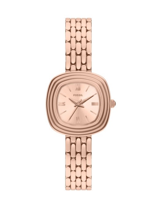 Emerson Three-Hand Rose Gold-Tone Stainless Steel Watch