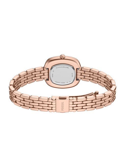 Emerson Three-Hand Rose Gold-Tone Stainless Steel Watch