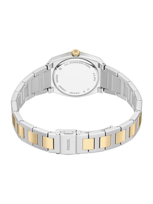 Everett Three-Hand Two-Tone Stainless Steel Watch