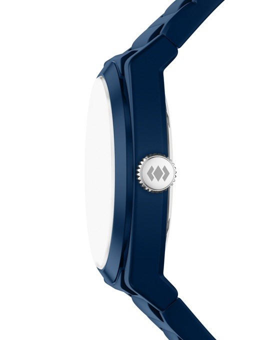 Everett Three-Hand Navy Silicone Watch Everett Three-Hand Navy Silicone Watch