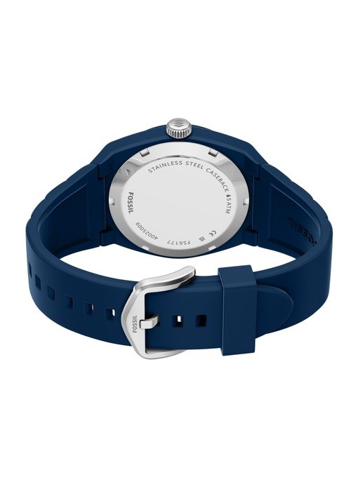 Everett Three-Hand Navy Silicone Watch Everett Three-Hand Navy Silicone Watch