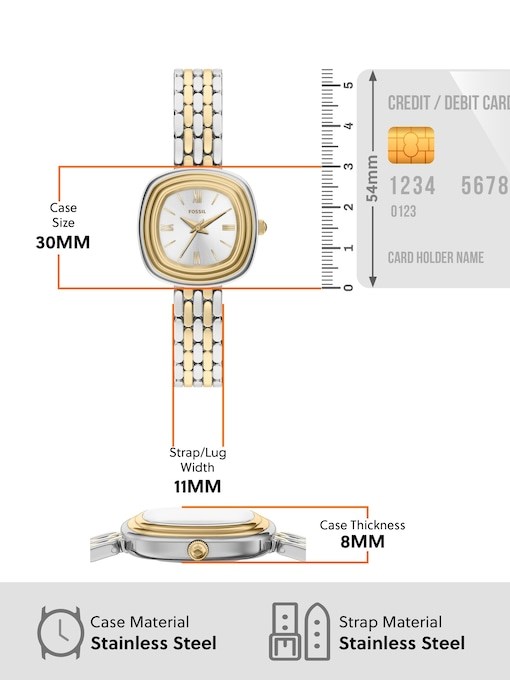 Emerson Three-Hand Two-Tone Stainless Steel Watch Emerson Three-Hand Two-Tone Stainless Steel Watch