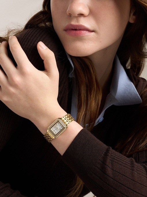 Raquel Two-Hand Gold-Tone Stainless Steel Watch Raquel Two-Hand Gold-Tone Stainless Steel Watch