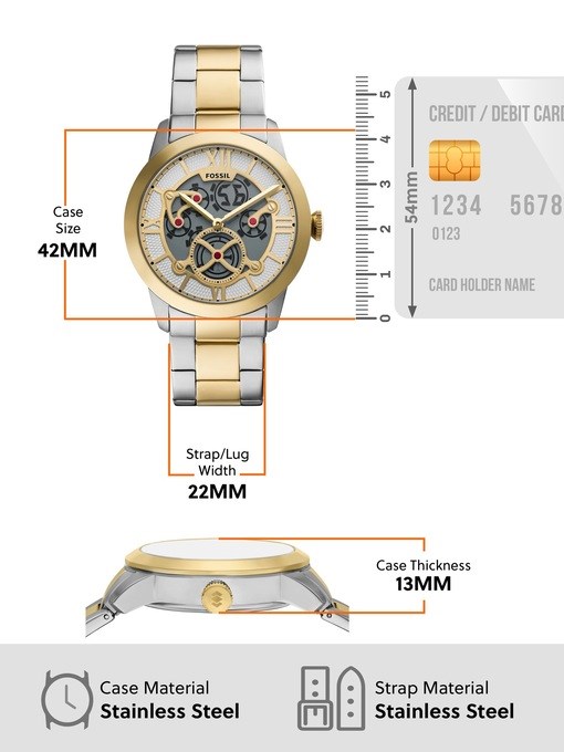 Townsman Big Tic Two-Tone Stainless Steel Watch Townsman Big Tic Two-Tone Stainless Steel Watch