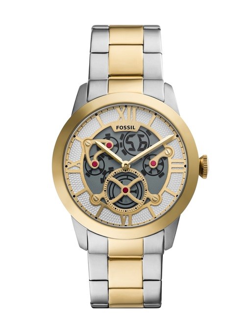Townsman Big Tic Two-Tone Leather Watch