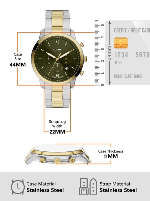Neutra Chronograph Two-Tone Stainless Steel Watch