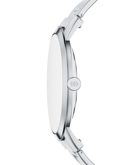 Minimalist Three-Hand Stainless Steel Watch
