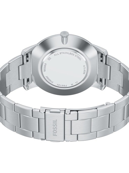 Minimalist Three-Hand Stainless Steel Watch