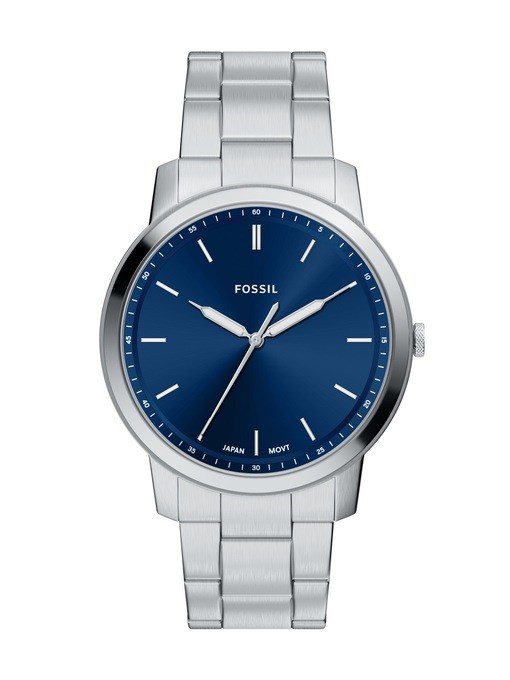 Minimalist Three-Hand Stainless Steel Watch
