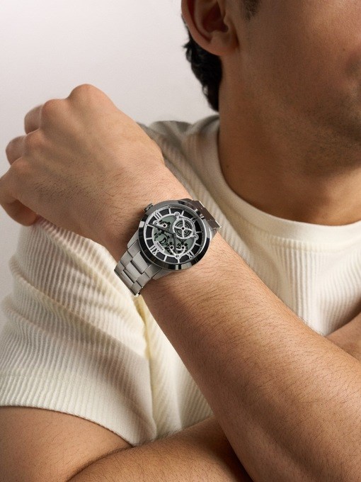 Townsman Big Tic Stainless Steel Watch Townsman Big Tic Stainless Steel Watch