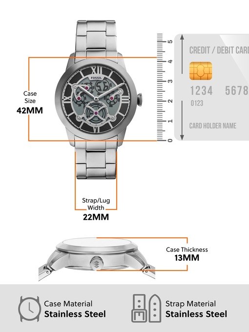 Townsman Big Tic Stainless Steel Watch Townsman Big Tic Stainless Steel Watch