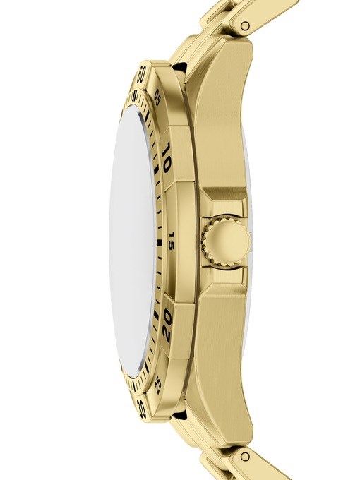 Garrett Multifunction Gold-Tone Stainless Steel Watch