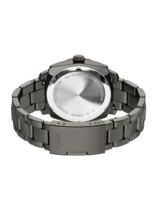 Machine Three-Hand Date Smoke Stainless Steel Watch Machine Three-Hand Date Smoke Stainless Steel Watch