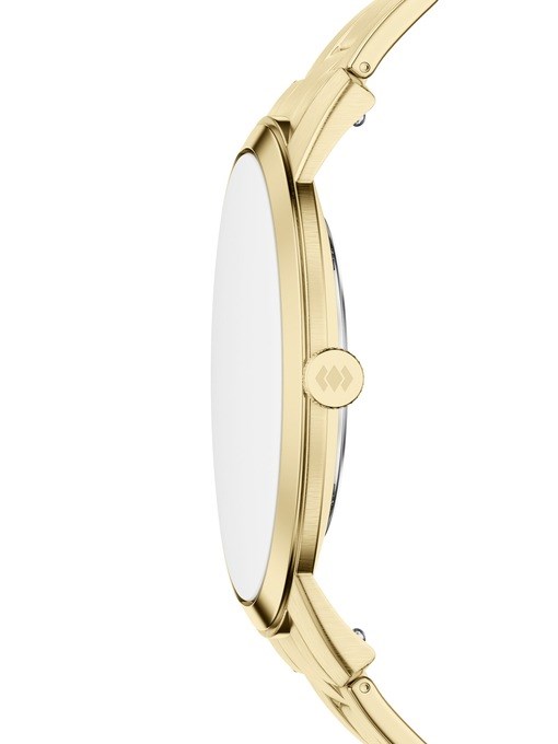 Minimalist Three-Hand Gold-Tone Stainless Steel Watch Minimalist Three-Hand Gold-Tone Stainless Steel Watch