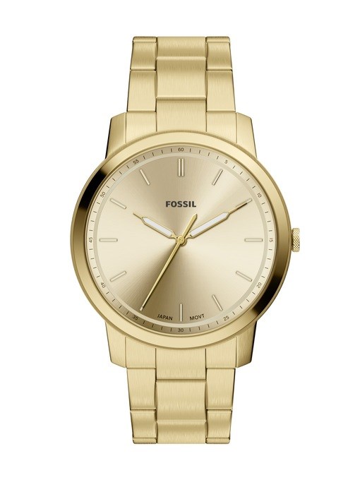 Minimalist Three-Hand Stainless Steel Watch