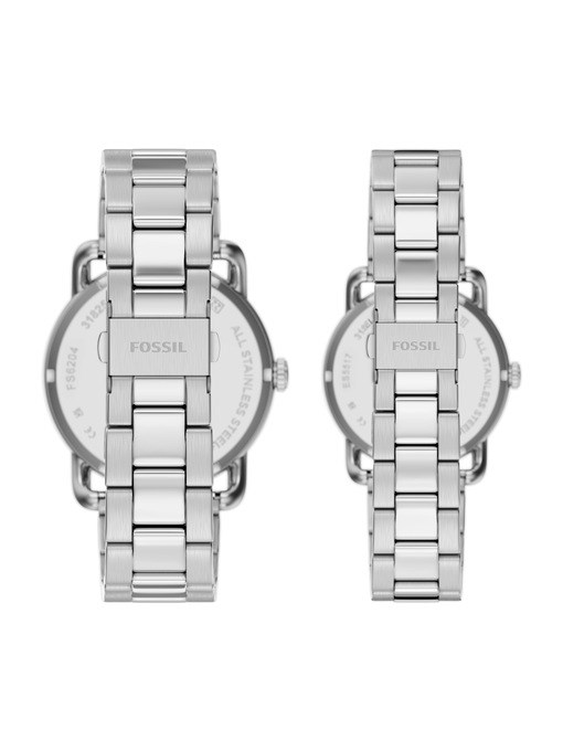 Copeland Three-Hand Stainless Steel Watch Set Copeland Three-Hand Stainless Steel Watch Set