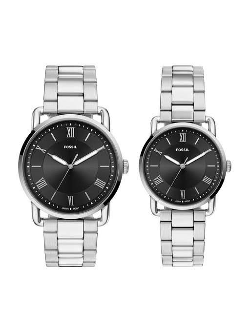 Copeland Three-Hand Stainless Steel Watch Set