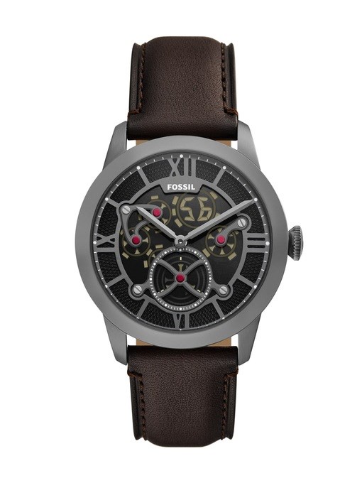 Townsman Big Tic Two-Tone Leather Watch