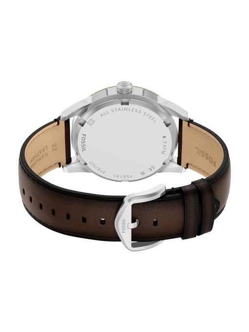 Pearson Multifunction Brown Leather Watch Pearson Multifunction Brown Leather Watch