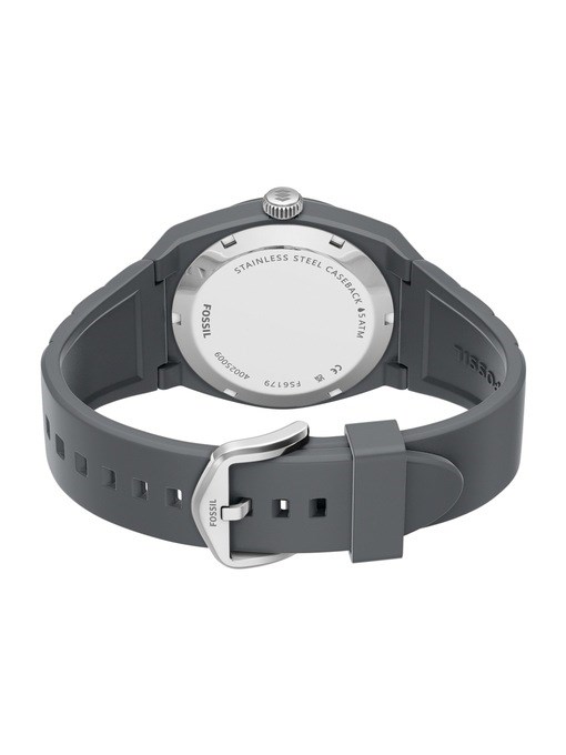 Everett Three-Hand Gray Silicone Watch Everett Three-Hand Gray Silicone Watch