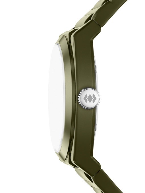 Everett Three-Hand Olive Silicone Watch Everett Three-Hand Olive Silicone Watch