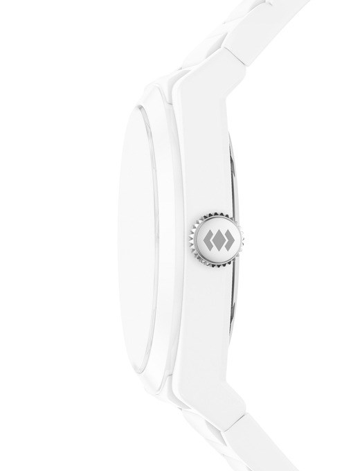 Everett Three-Hand White Silicone Watch Everett Three-Hand White Silicone Watch