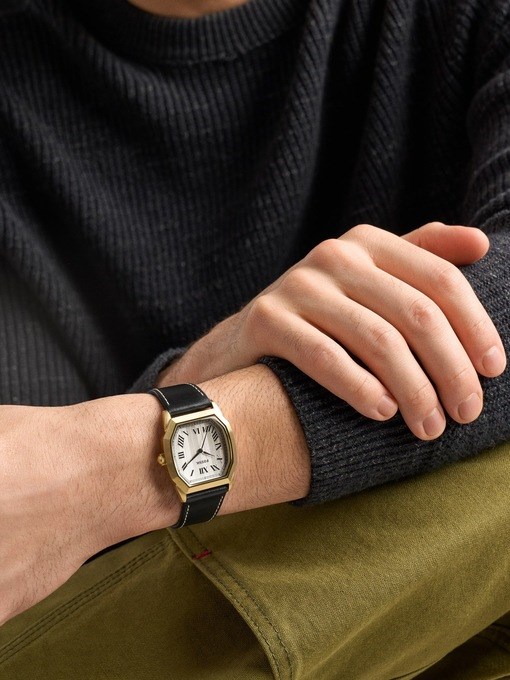 Harlow Three-Hand Black Leather Watch Harlow Three-Hand Black Leather Watch