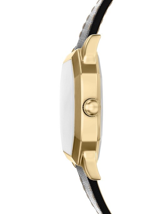Harlow Three-Hand Black Leather Watch Harlow Three-Hand Black Leather Watch