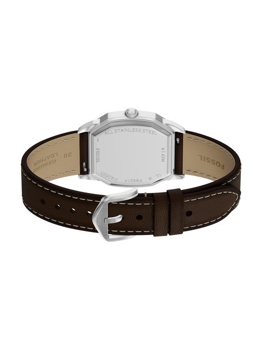 Harlow Three-Hand Brown Leather Watch Harlow Three-Hand Brown Leather Watch