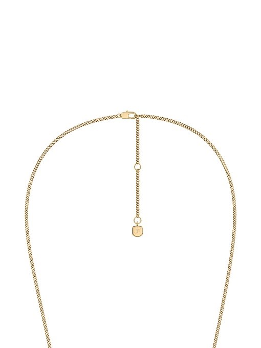 Raquel Glitz White Mother-of-Pearl Spinning Pendant Necklace Raquel Glitz White Mother-of-Pearl Spinning Pendant Necklace
