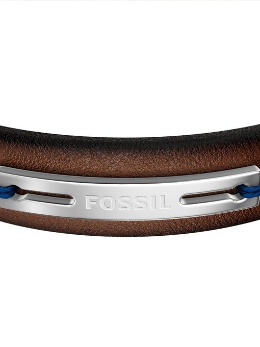 Everett Topstitch Brown Leather Strap Bracelet Everett Topstitch Brown Leather Strap Bracelet
