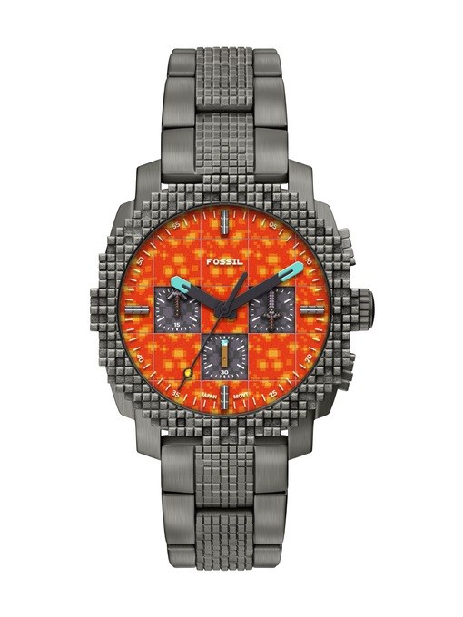 Minecraft x Fossil Limited-Edition The End Chronograph Watch