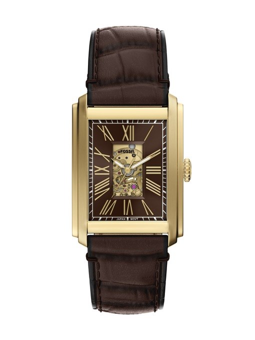 Carraway Automatic Brown Croco Leather Watch Carraway Automatic Brown Croco Leather Watch