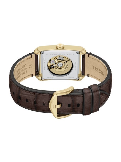 Carraway Automatic Brown Croco Leather Watch Carraway Automatic Brown Croco Leather Watch