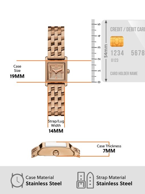 Michael Kors Georgie Two-Hand Beige Gold-Tone Stainless Steel Watch Michael Kors Georgie Two-Hand Beige Gold-Tone Stainless Steel Watch