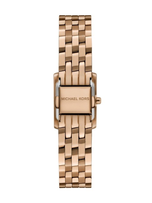 Michael Kors Georgie Two-Hand Beige Gold-Tone Stainless Steel Watch Michael Kors Georgie Two-Hand Beige Gold-Tone Stainless Steel Watch