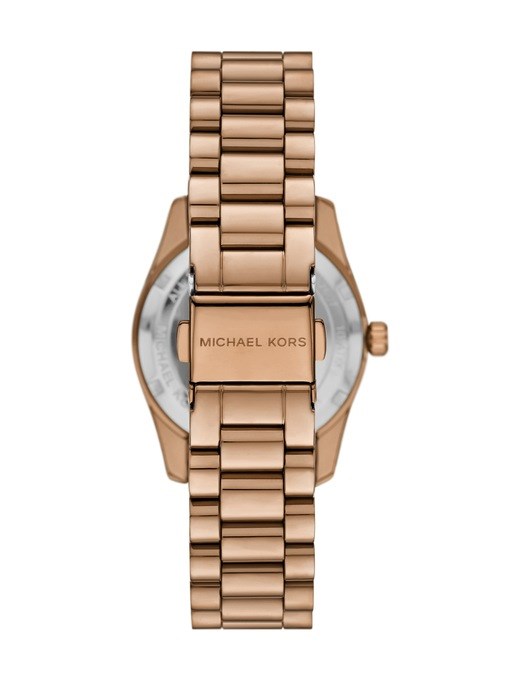 Michael Kors Lexington Multifunction Beige Gold-Tone Stainless Steel Watch Michael Kors Lexington Multifunction Beige Gold-Tone Stainless Steel Watch