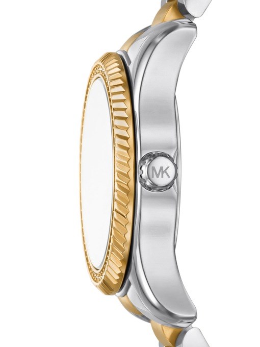 Michael Kors Lexington Three-Hand Two-Tone Stainless Steel Watch Michael Kors Lexington Three-Hand Two-Tone Stainless Steel Watch