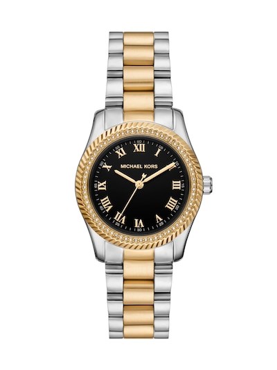Michael Kors Lexington Three-Hand Two-Tone Stainless Steel Watch