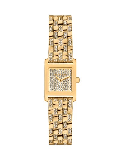Michael Kors Georgie Two-Hand Gold-Tone Stainless Steel Watch