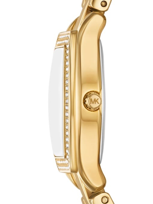 Michael Kors Chelsea Three-Hand Gold-Tone Stainless Steel Watch Michael Kors Chelsea Three-Hand Gold-Tone Stainless Steel Watch