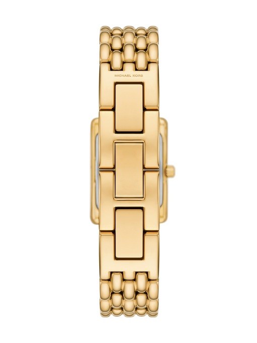 Michael Kors Essex Three-Hand Gold-Tone Stainless Steel Watch