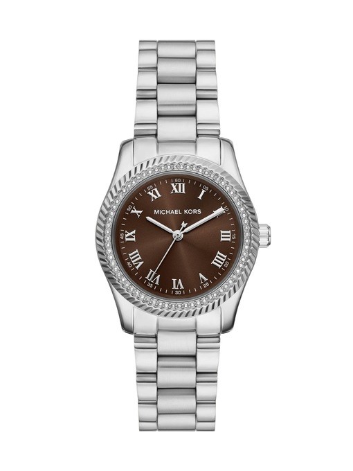 Michael Kors Lexington Three-Hand Stainless Steel Watch Michael Kors Lexington Three-Hand Stainless Steel Watch