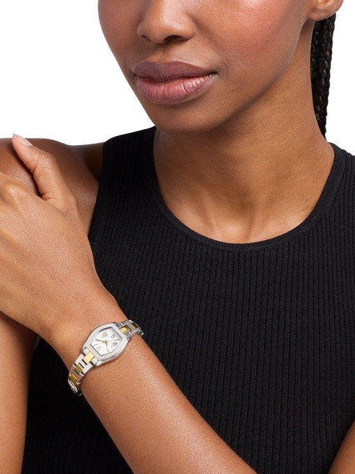 Michael Kors Chelsea Three-Hand Two-Tone Stainless Steel Watch