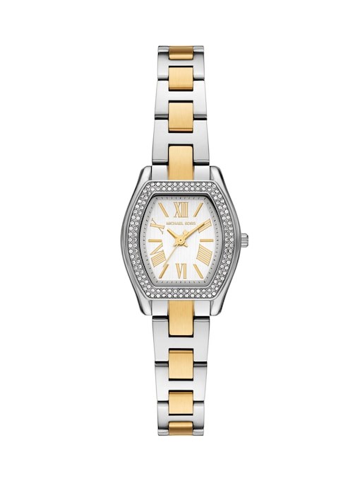 Michael Kors Chelsea Three-Hand Two-Tone Stainless Steel Watch