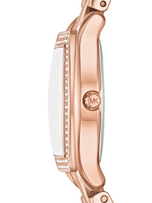 Michael Kors Chelsea Three-Hand Rose Gold-Tone Stainless Steel Watch Michael Kors Chelsea Three-Hand Rose Gold-Tone Stainless Steel Watch