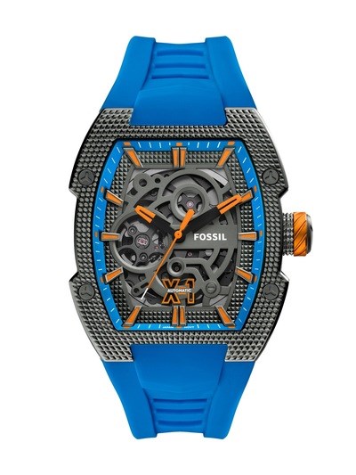 Machine X1 Automatic Blue Silicone Watch
