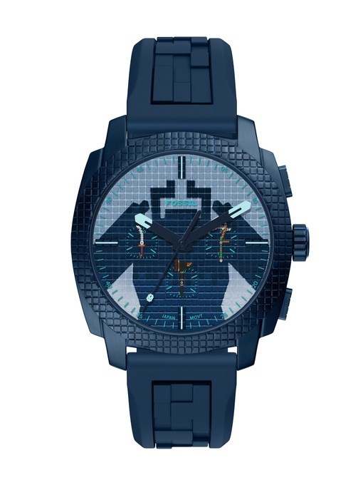 Minecraft x Fossil Limited-Edition The End Chronograph Watch