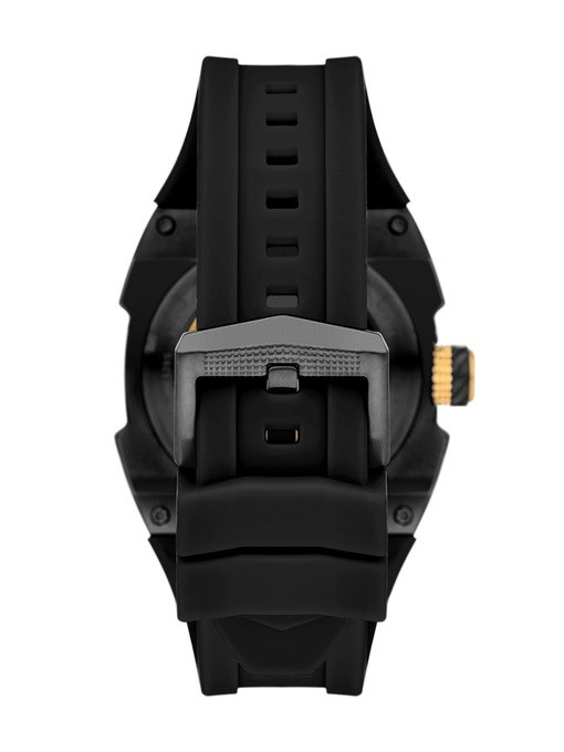 Machine X1 Automatic Black Silicone Watch